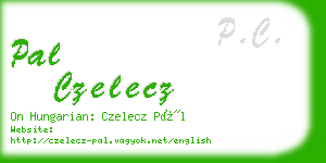 pal czelecz business card